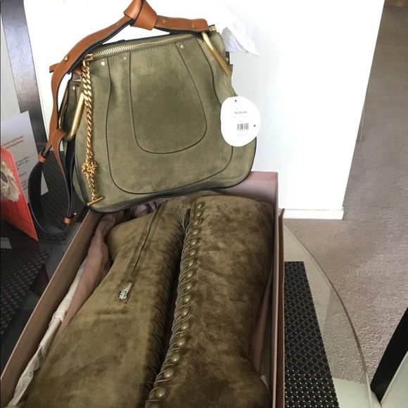 NWT Gianvito Rossi Imperia Suede Knee-High Boots. - Picture 8 of 8